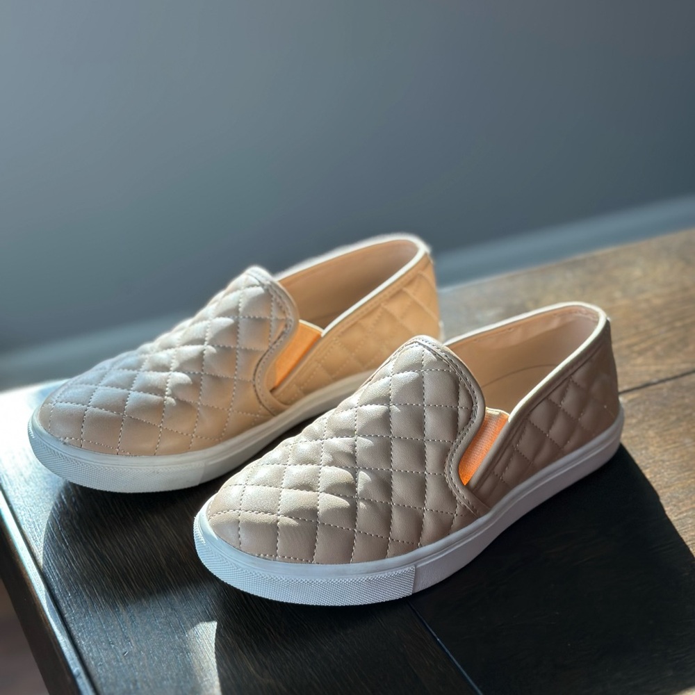 Women’s Steve Madden Quilted Slip On Sneakers